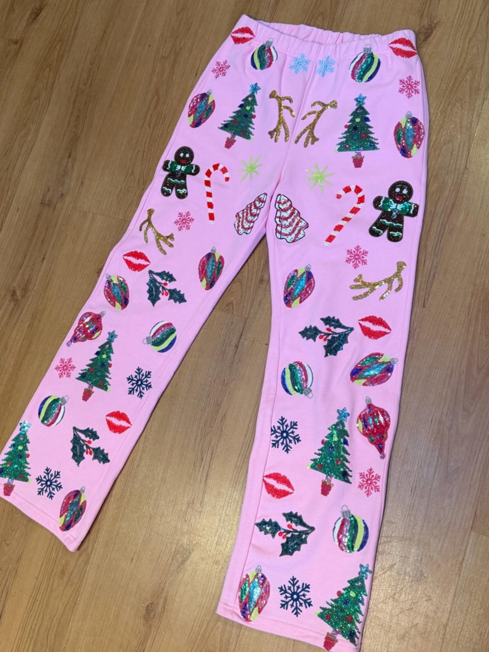 QOS Christmas pants